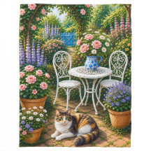 Nachmittag im Garten, Katze