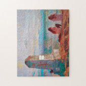 Nachmittag im Lopez Island Monument Puzzle (Vertikal)