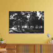 Nachmittag im Park Leinwanddruck (Insitu (Wohnzimmer))