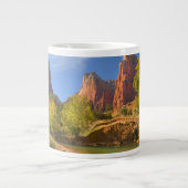 Nachmittag im Zion-Nationalpark Jumbo-Tasse (Vorderseite)