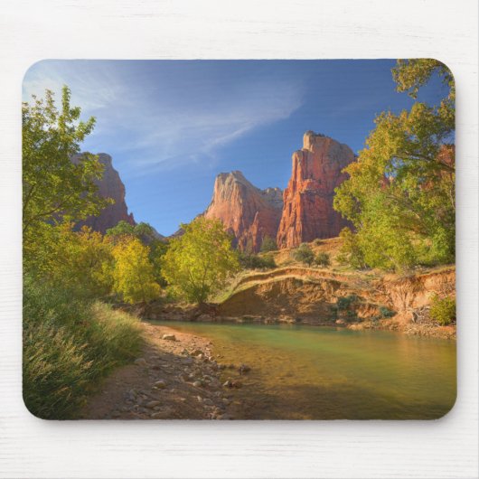 Nachmittag im Zion Nationalpark Mousepad (Vorne)