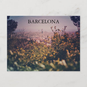 NACHMITTAG IN BARCELONA POSTKARTE