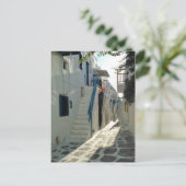Nachmittag in Mykonos Postkarte (Stehend Vorderseite)