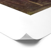 Nachmittag in Ornans von Gustave Courbet Poster (Ecke)