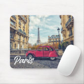 Nachmittag in Paris, Frankreich Mousepad (Mit Mouse)