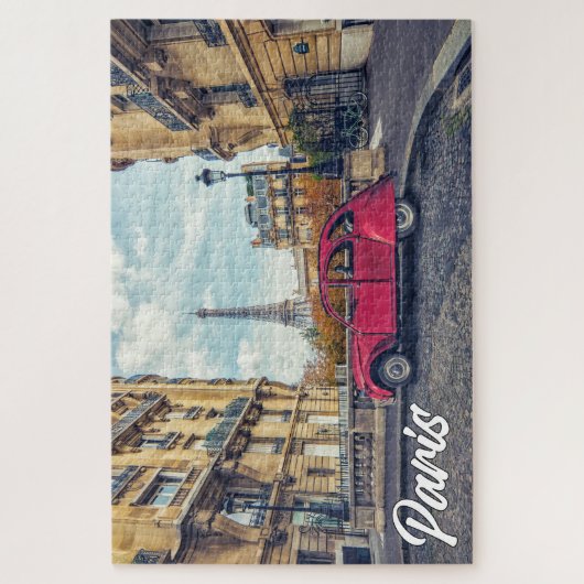 Nachmittag in Paris, Frankreich Puzzle (Vertikal)