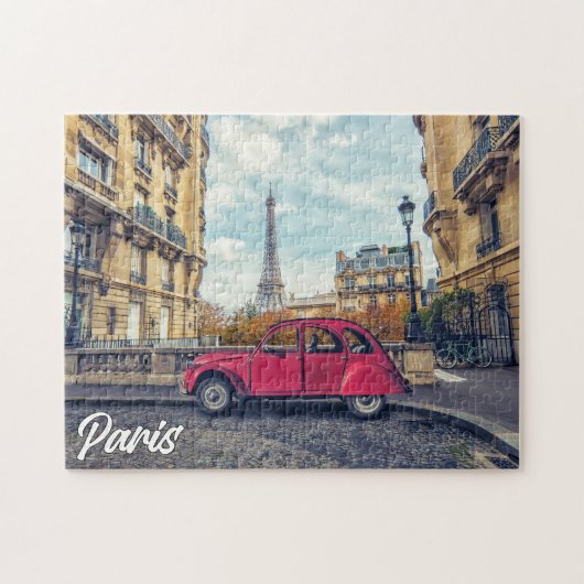 Nachmittag in Paris, Frankreich Puzzle (Horizontal)