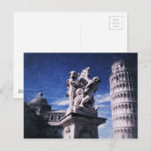 Nachmittag in Pisa Postkarte (Vorne/Hinten)
