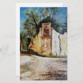 NACHMITTAG IN RIMAGGIO / Toskana Aussicht Briefpapier (Vorne/Hinten)