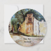 NACHMITTAG IN RIMAGGIO / Toskana Aussicht Einladung (Vorderseite)