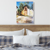 NACHMITTAG IN RIMAGGIO / Toskana Aussicht Leinwanddruck (Insitu (Schlafzimmer))