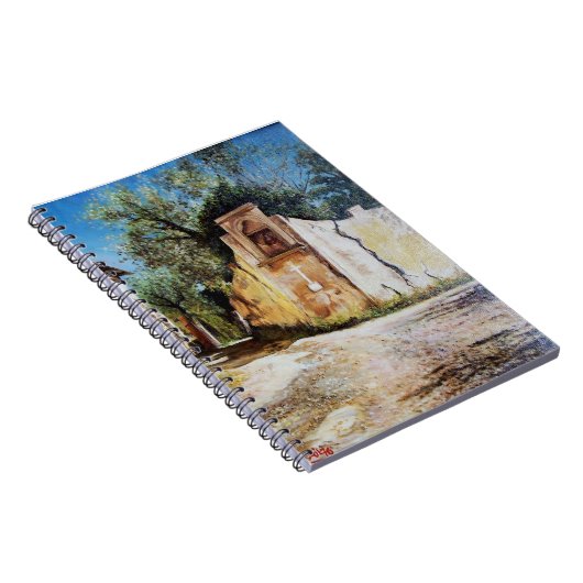 NACHMITTAG IN RIMAGGIO / Toskana Aussicht Notizblock (Rechte Seite)