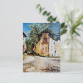 NACHMITTAG IN RIMAGGIO / Toskana Aussicht Postkarte (Stehend Vorderseite)