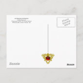 NACHMITTAG IN RIMAGGIO / Toskana Aussicht Postkarte (Rückseite)