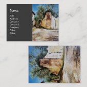 NACHMITTAG IN RIMAGGIO / Toskana Aussicht Visitenkarte (Vorne/Hinten)