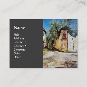 NACHMITTAG IN RIMAGGIO / Toskana Aussicht Visitenkarte