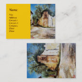 NACHMITTAG IN RIMAGGIO / Toskana Aussicht Visitenkarte (Vorne/Hinten)