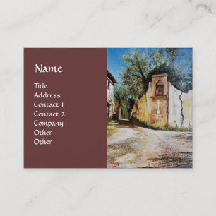 NACHMITTAG IN RIMAGGIO / Toskana Aussicht Visitenkarte