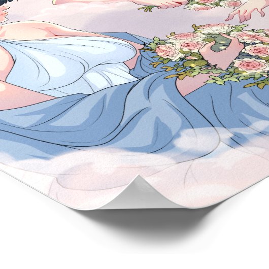 Nachmittag: Inspiriert Seelöwen - Matte Poster (Ecke)