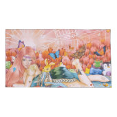 Nachmittag Kissenbezug (Rückseite-Links)