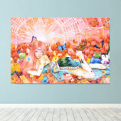 Nachmittag Leinwanddruck (Insitu (Holzboden))