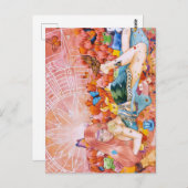 Nachmittag Postkarte (Vorne/Hinten)