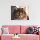 Nachmittagmedikation Leinwanddruck (Insitu (Wohnzimmer))