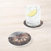 Nachmittags Bamboo Getränkeuntersetzer (Seite)