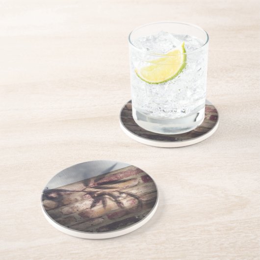 Nachmittags Bamboo Getränkeuntersetzer (Seite)