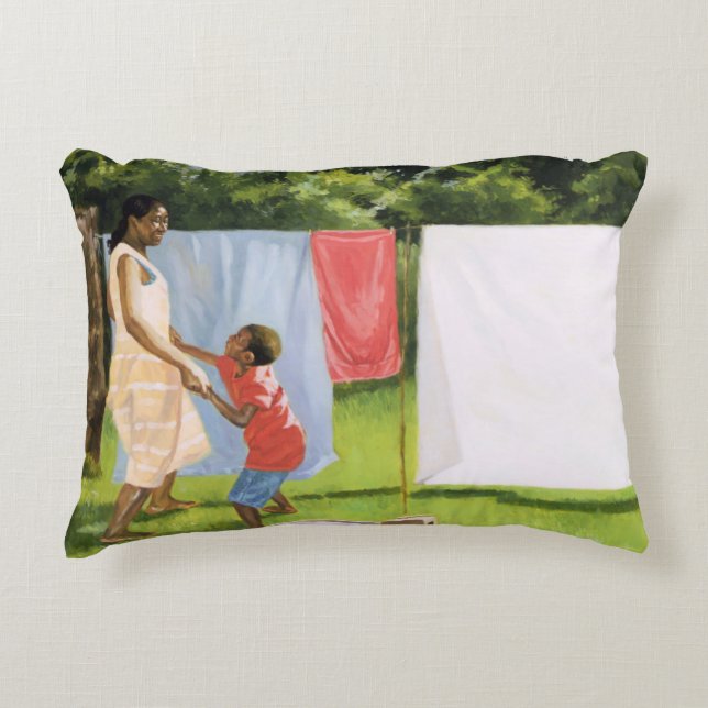 Nachmittags-Bruch 2000 Zierkissen (Vorderseite)