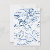 Nachmittags Einladung (Vorderseite)