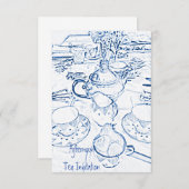 Nachmittags Einladung (Vorne/Hinten)