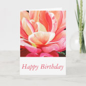 Nachmittags Freude - Geburtstagskarte Karte (Vorderseite)