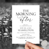 Nachmittags Hochzeitsfeier Einladung