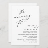 Nachmittags, Hochzeitsfeier Einladung (Vorne/Hinten)