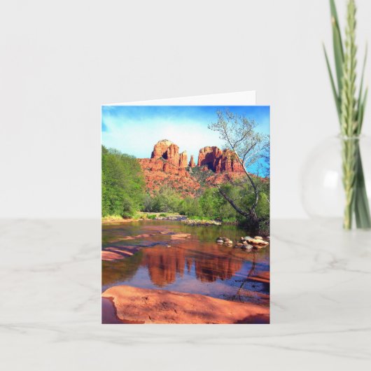 Nachmittags-Schönheit Karte (Vorderseite)