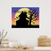 Nachmittags-Spuk Poster (Küche)