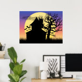 Nachmittags-Spuk Poster (Heimbüro)