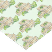 Nachmittags Tea Party Dusche Gurken Sandwiches Tischdecke (Schrägansicht)