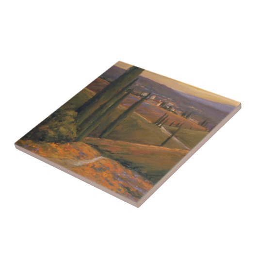 Nachmittags-Weg I Fliese (Seite)