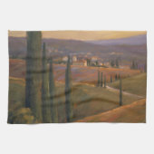 Nachmittags-Weg I Geschirrtuch (Horizontal)