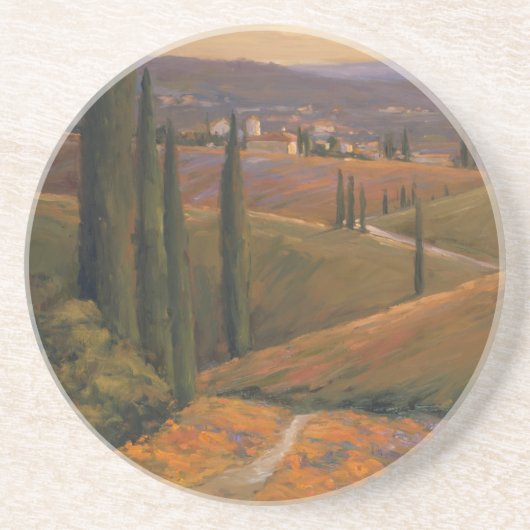 Nachmittags-Weg I Getränkeuntersetzer (Vorne)