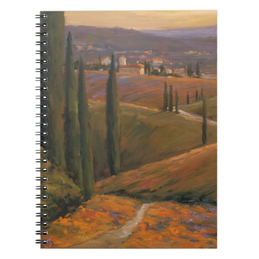 Nachmittags-Weg I Notizblock (Vorderseite)