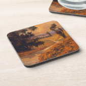 Nachmittags-Weg II Untersetzer (Linke Seite)