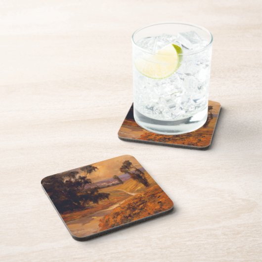 Nachmittags-Weg II Untersetzer (Rechte Seite)