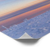 Nachmittagsglühen Poster (Ecke)