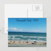 Nachmittagskarte Postkarte (Vorne/Hinten)