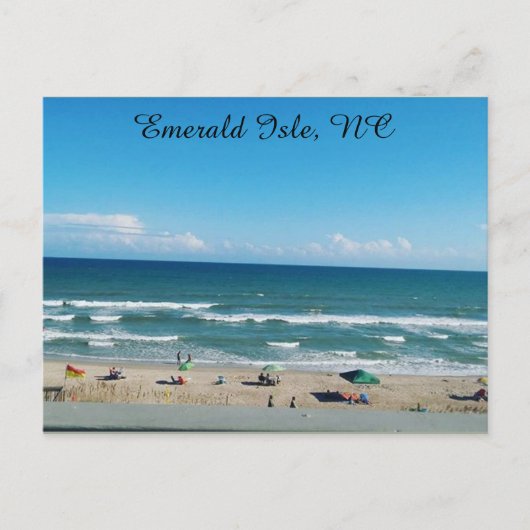 Nachmittagskarte Postkarte (Vorderseite)