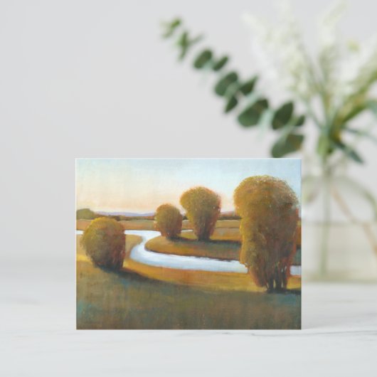 Nachmittagsleuchte V Postkarte (Stehend Vorderseite)