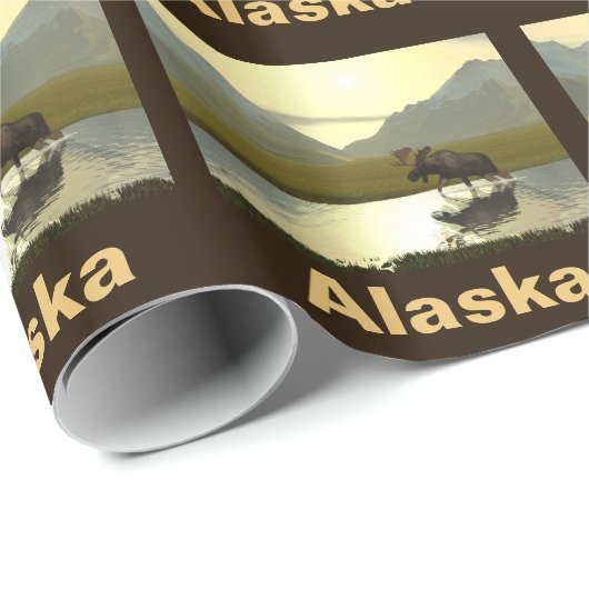 Nachmittagsmoose Geschenkpapier (Rolleneckpunkt)